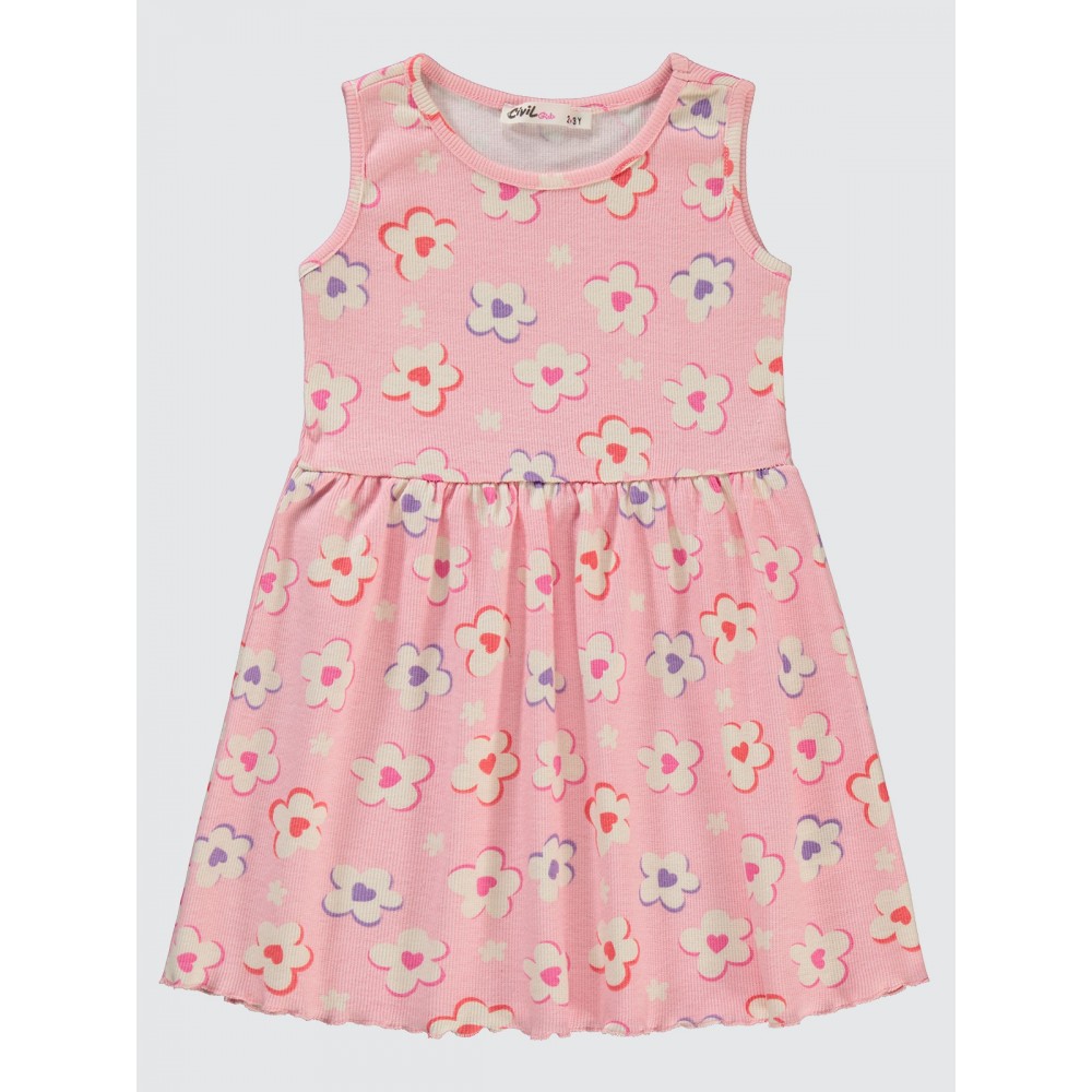Pink Sherbet Girls-Dress and Overall Pink Sherbet Girls-Dress and Overall
