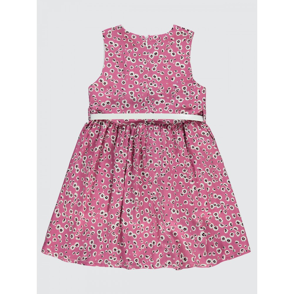 Fuchsia Girls-Dress and Overall Fuchsia Girls-Dress and Overall