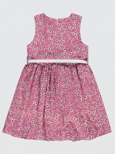 Fuchsia Girls-Dress and Overall