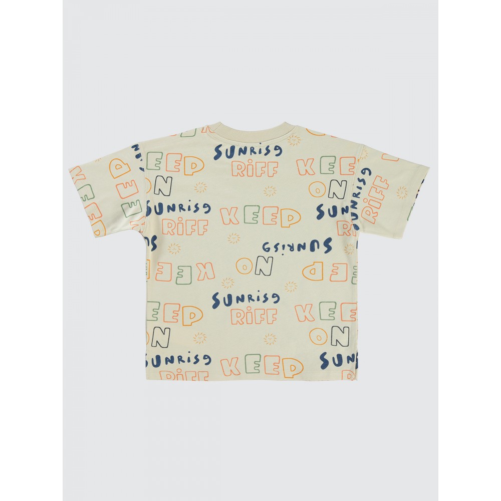 Stone Color Boys-T-Shirt Stone Color Boys-T-Shirt