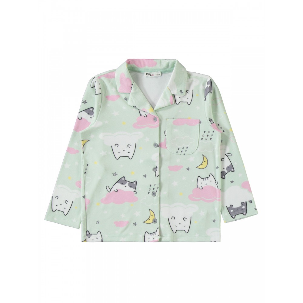 Fresh Mint Girls-Pajama Set Fresh Mint Girls-Pajama Set