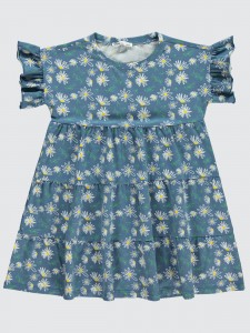 Elemental Blue Girls-Dress and Overall