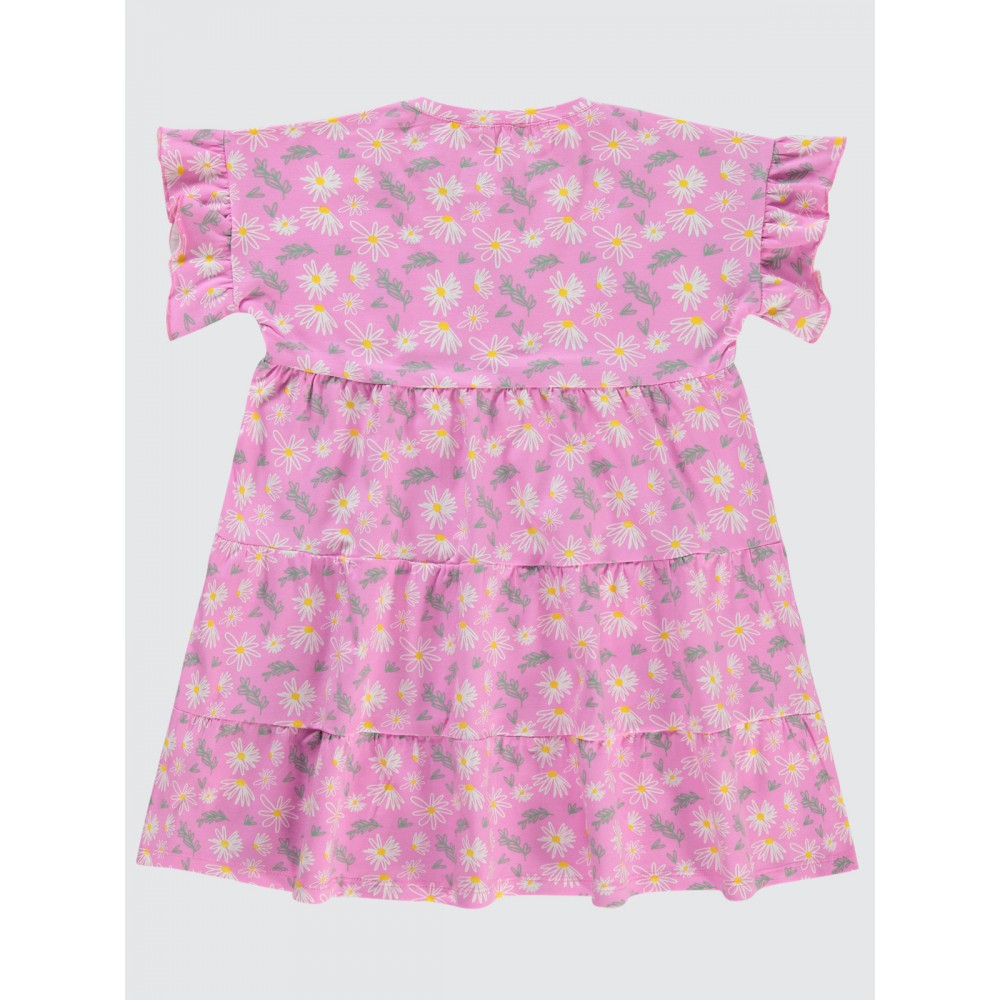 Fondant Pink Girls-Dress and Overall Fondant Pink Girls-Dress and Overall