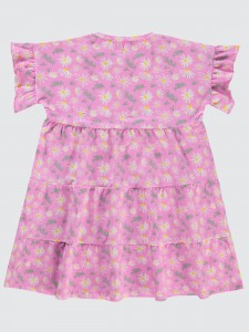 Fondant Pink Girls-Dress and Overall