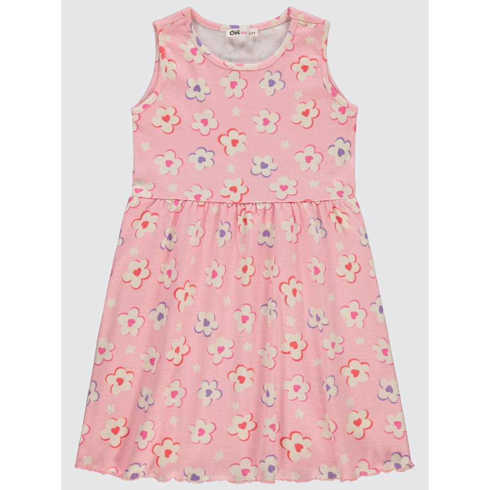 Pink Sherbet Girls-Dress and Overall Pink Sherbet Girls-Dress and Overall