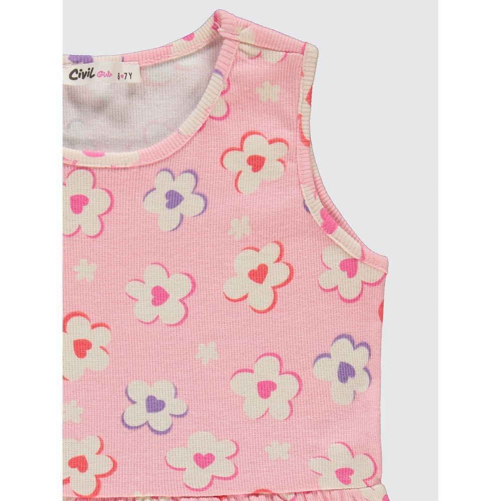 Pink Sherbet Girls-Dress and Overall Pink Sherbet Girls-Dress and Overall