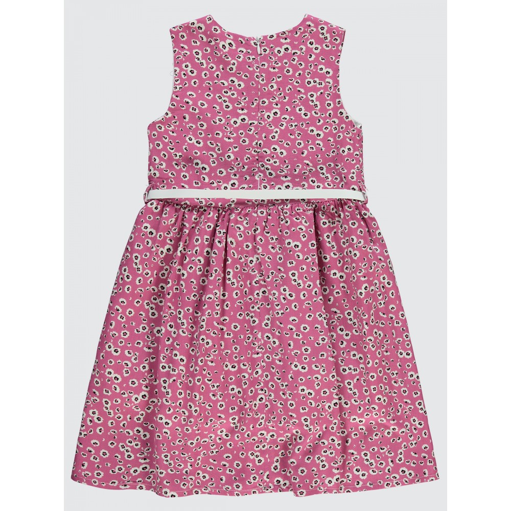 Fuchsia Girls-Dress and Overall Fuchsia Girls-Dress and Overall