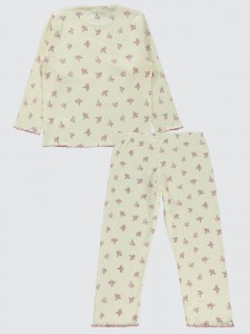 Salmon Girls-Pajama Set