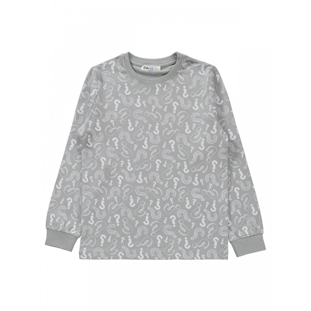Gray Boys-Pajama Set Gray Boys-Pajama Set