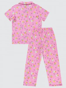 Fondant Pink Girls-Pajama Set