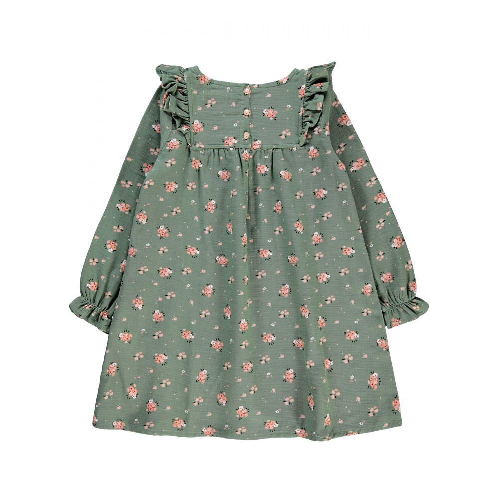 Green Girls-Dress and Overall Green Girls-Dress and Overall