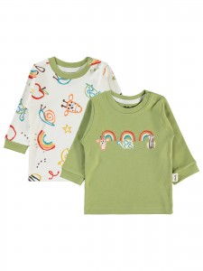 Green Baby-Sweatshirt