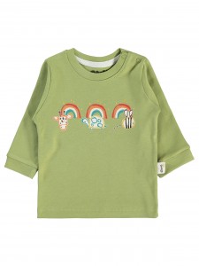 Green Baby-Sweatshirt