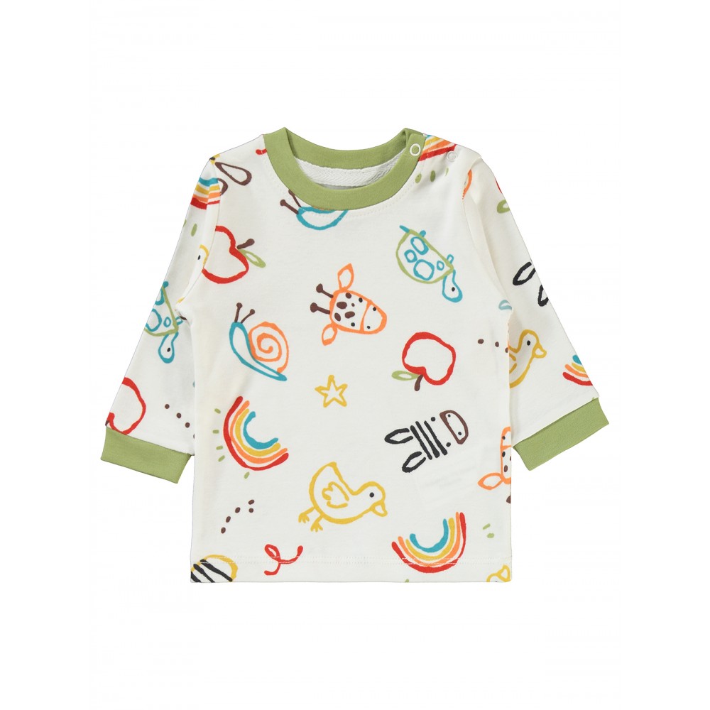 Green Baby-Sweatshirt Green Baby-Sweatshirt