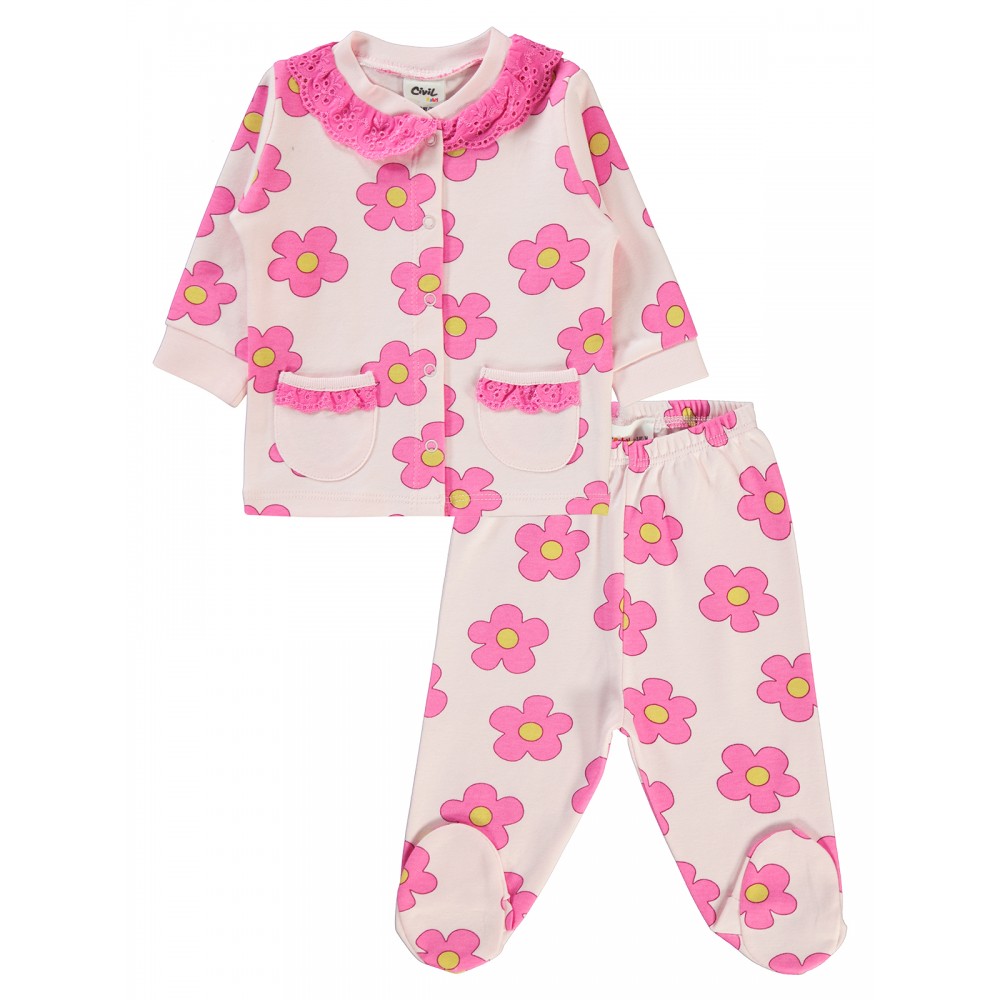 Pink Baby-Pajama Set Pink Baby-Pajama Set