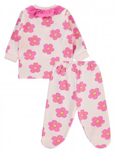 Pink Baby-Pajama Set
