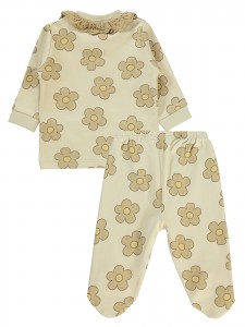 Milk Coffee  Baby-Pajama Set