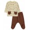 Ivory Baby-Pajama Set