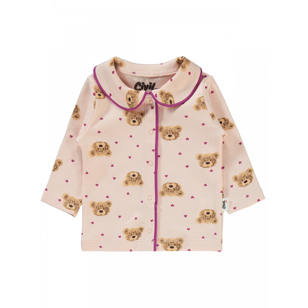 Powder Pink (Do not use) Baby-Pajama Set Powder Pink (Do not use) Baby-Pajama Set