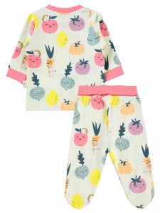Pink Baby-Pajama Set