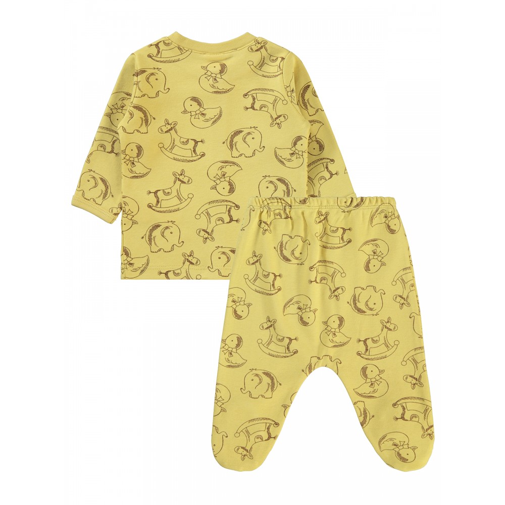 Soft Yellow Baby-Pajama Set Soft Yellow Baby-Pajama Set