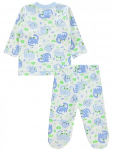 Blue Baby-Pajama Set