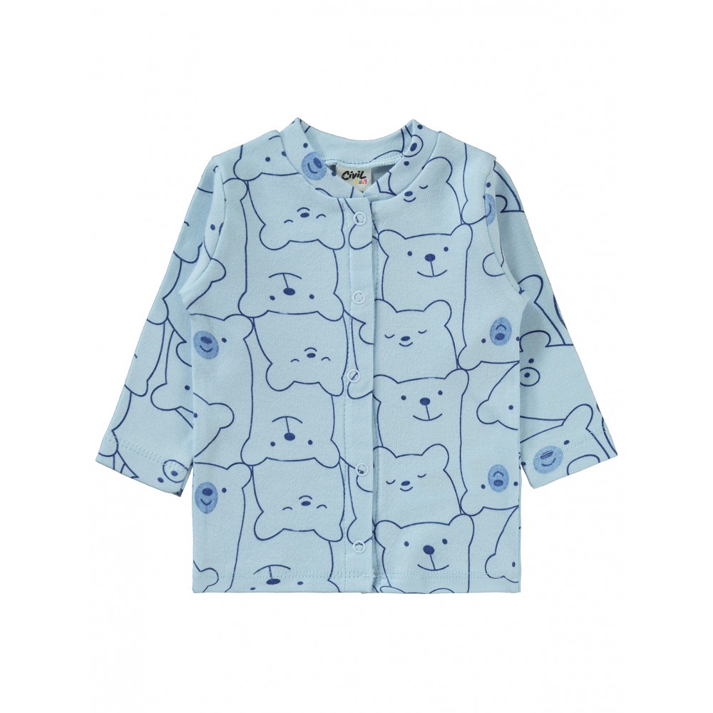 Light Blue Baby-Pajama Set Light Blue Baby-Pajama Set