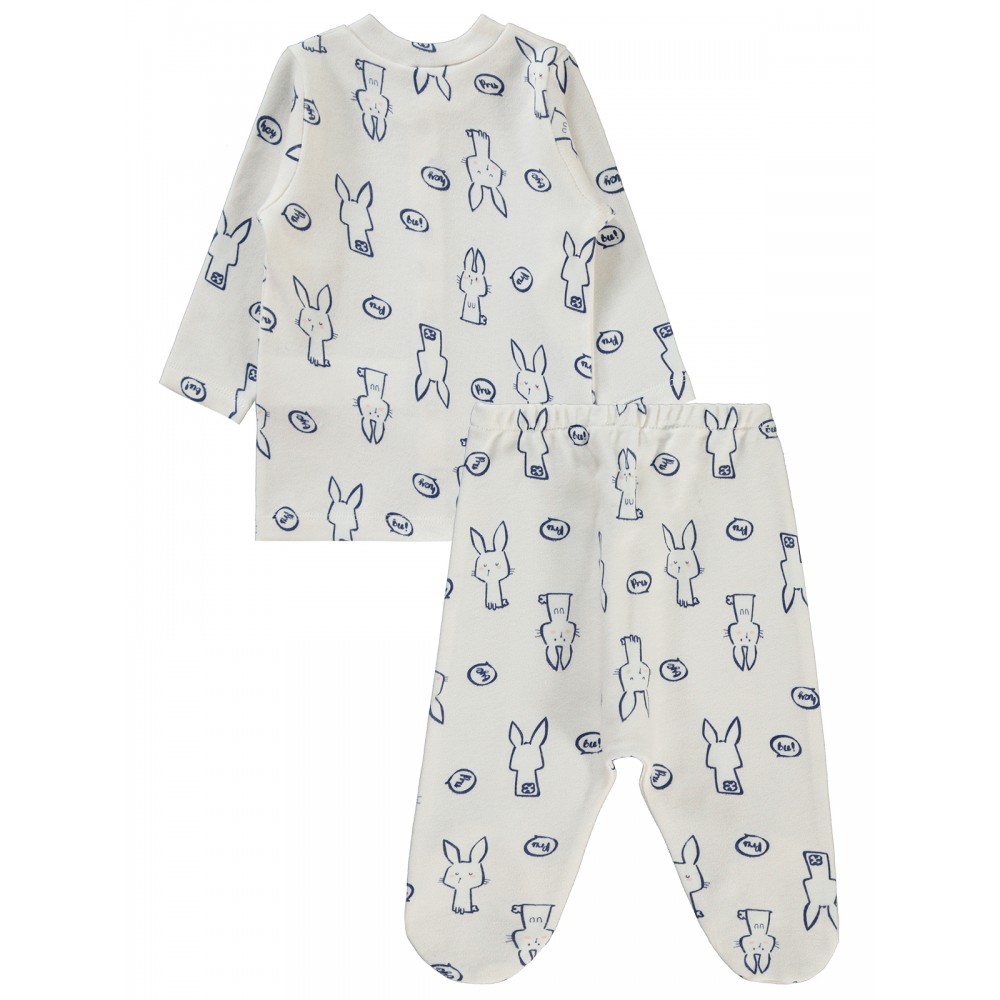 Salmon Baby-Pajama Set Salmon Baby-Pajama Set