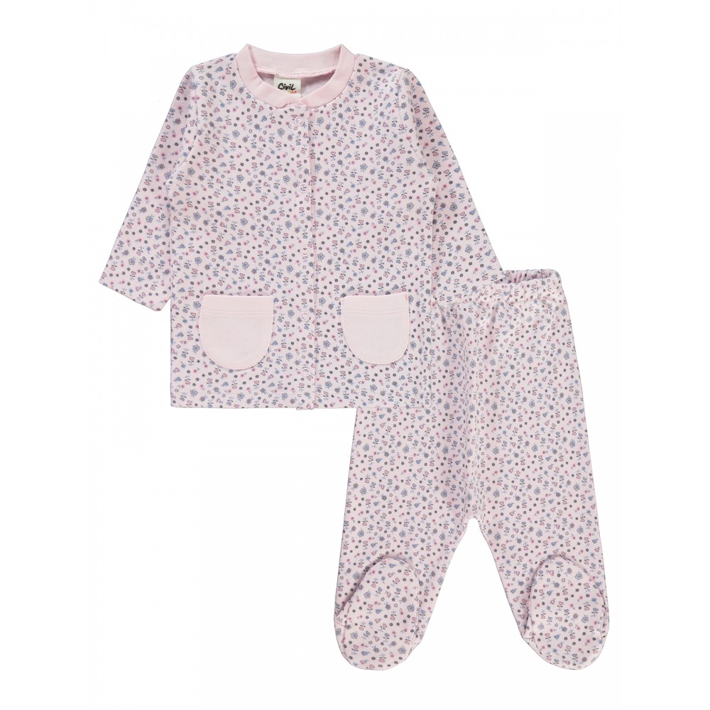 Pink Baby-Pajama Set Pink Baby-Pajama Set