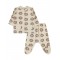 Beige Baby-Pajama Set