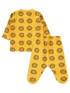 Mustard Baby-Pajama Set