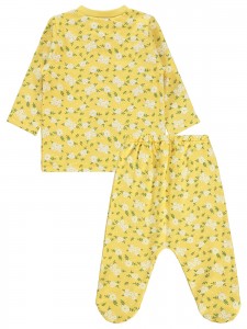 Mustard Baby-Pajama Set