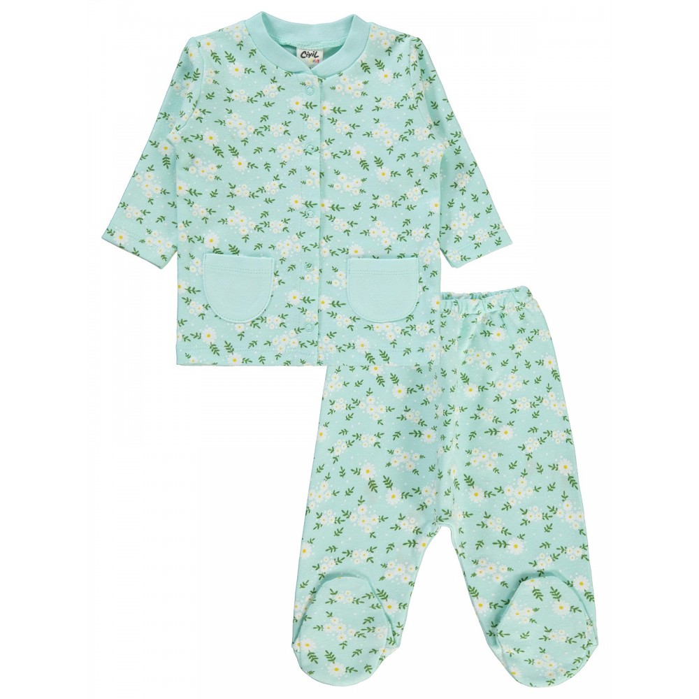 Mint Baby-Pajama Set Mint Baby-Pajama Set
