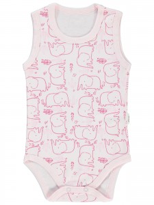 Pink Baby-Snapsuit