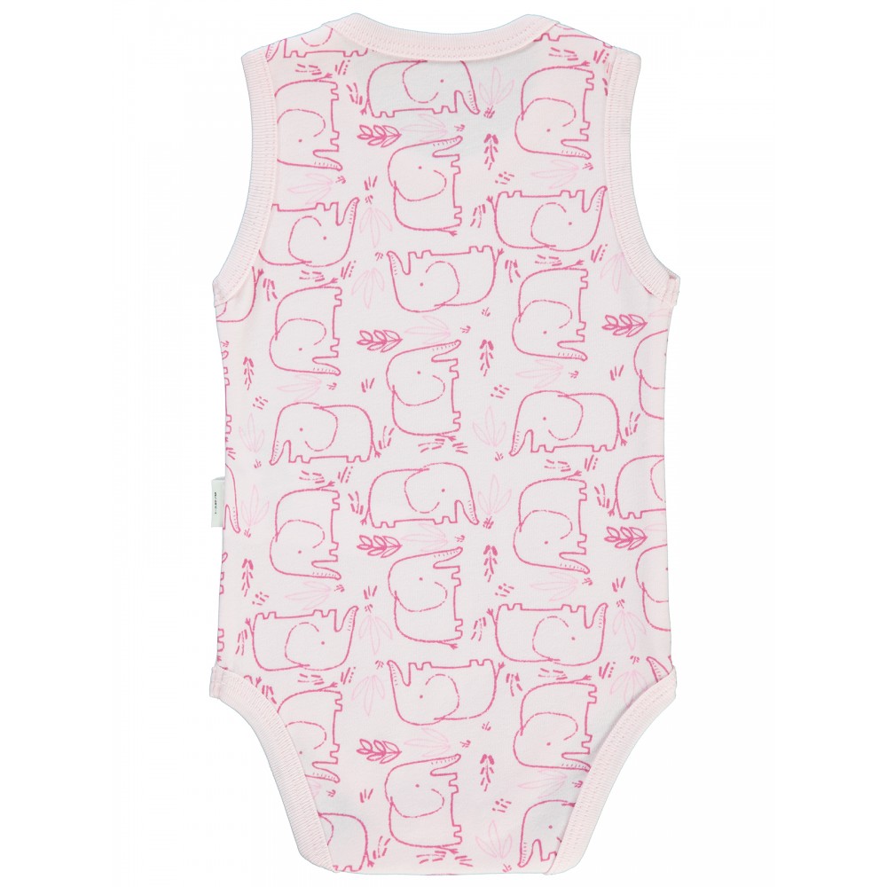 Pink Baby-Snapsuit Pink Baby-Snapsuit