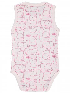 Pink Baby-Snapsuit