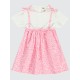 Pink Baby-Dress and Overall Pink Baby-Dress and Overall