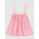 Pink Baby-Dress and Overall Pink Baby-Dress and Overall