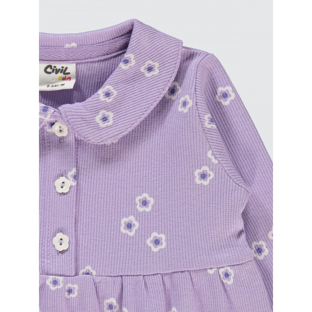 Lilac Baby-Dress and Overall Lilac Baby-Dress and Overall