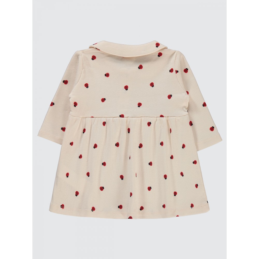 Ivory Baby-Dress and Overall Ivory Baby-Dress and Overall