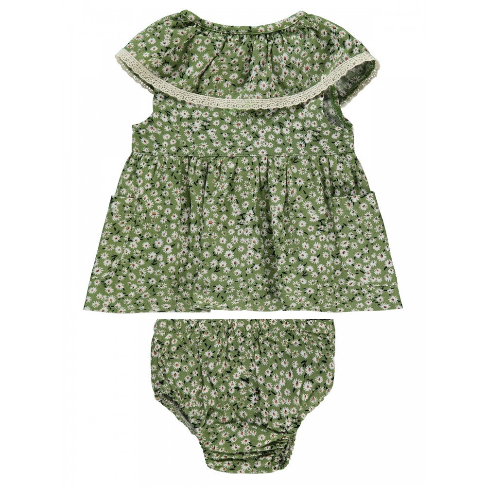 Khaki Baby-Dress and Overall Khaki Baby-Dress and Overall