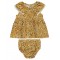 Mustard Baby-Dress and Overall