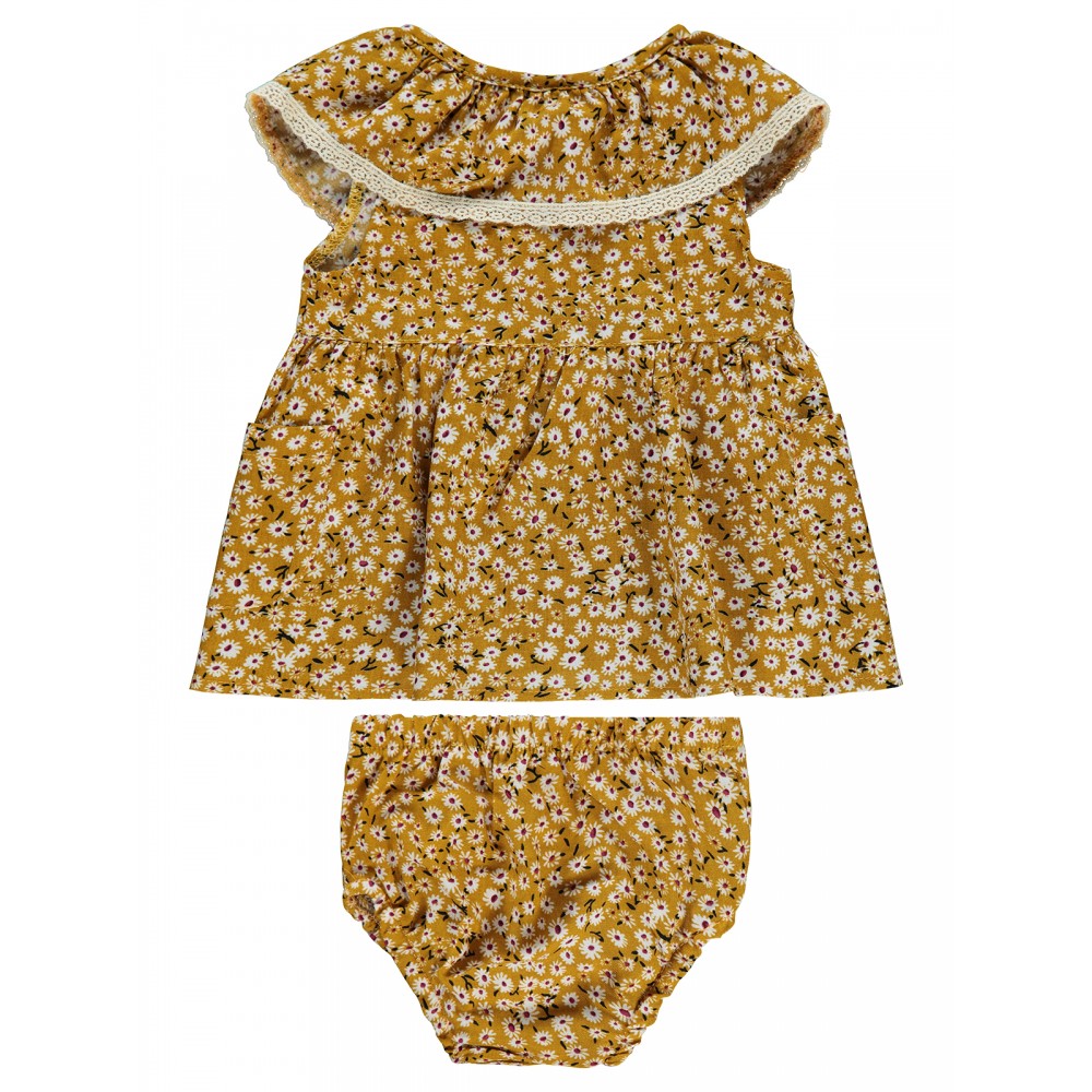 Mustard Baby-Dress and Overall Mustard Baby-Dress and Overall