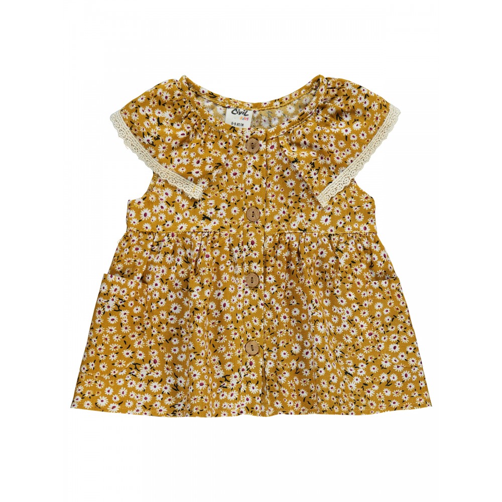 Mustard Baby-Dress and Overall Mustard Baby-Dress and Overall