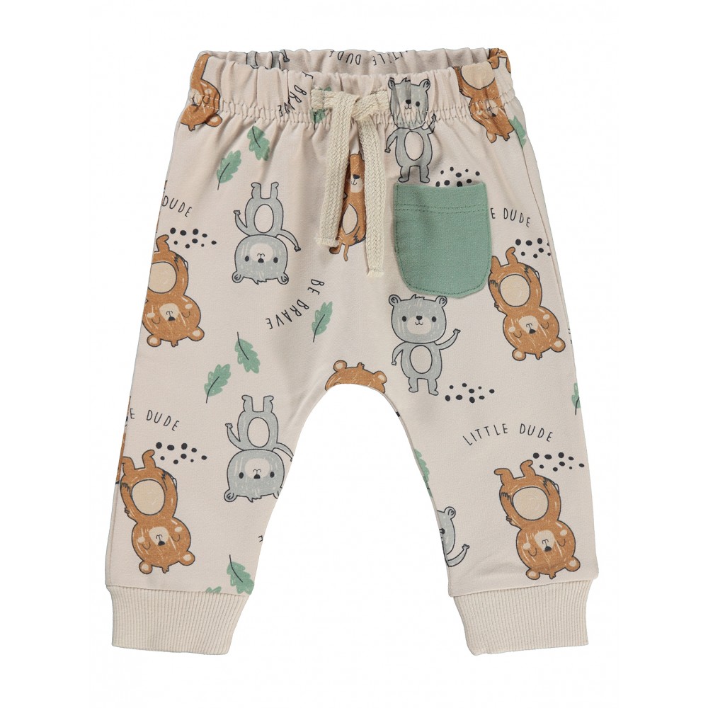 Ivory Baby-Track Pants Ivory Baby-Track Pants