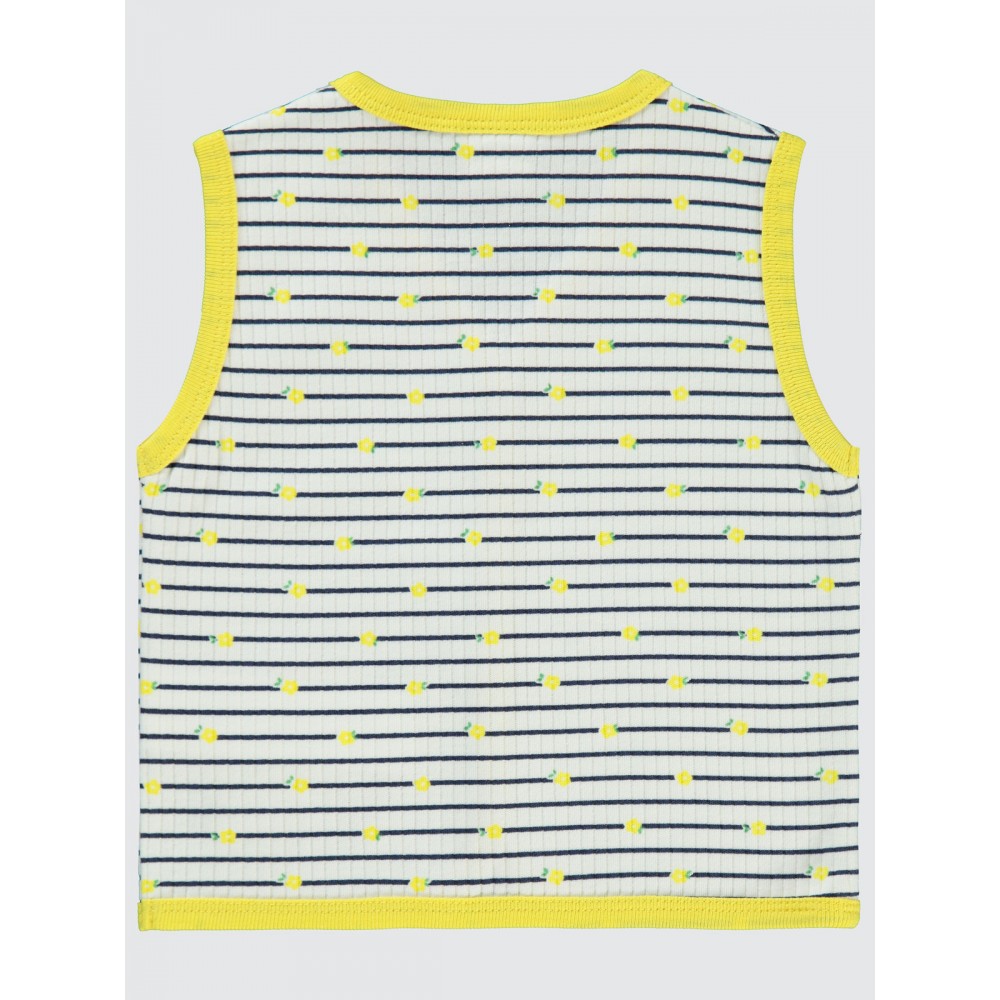 Yellow Baby-Vest Yellow Baby-Vest