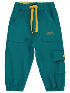 Petrol Green Baby-Track Pants