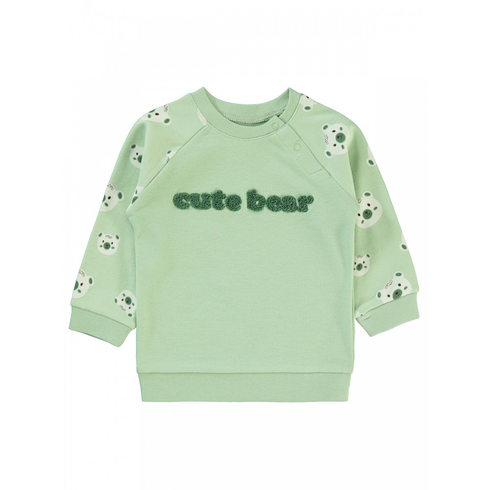 Soft Khaki Baby-Sweatshirt Soft Khaki Baby-Sweatshirt