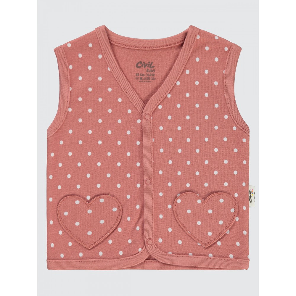 Terracotta Baby-Vest Terracotta Baby-Vest