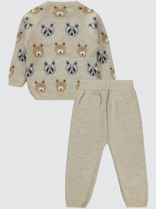 Beige Boys-Set